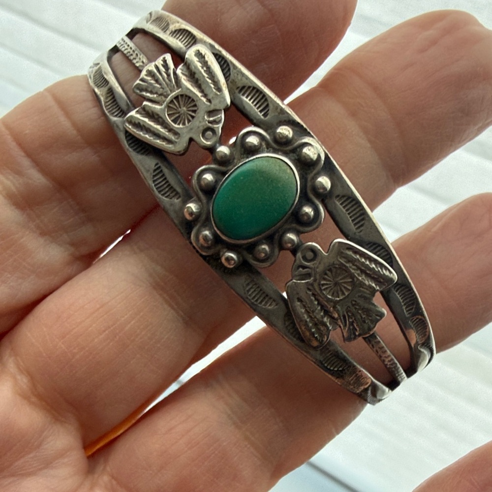 Sterling cuff bracelet